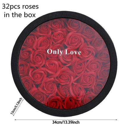 Romantic Rose Soap Flower Heart Box: A Lasting Expression of Love..