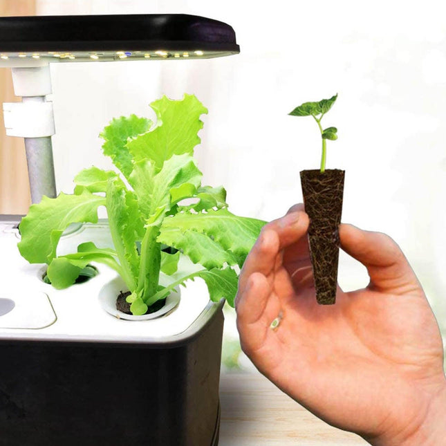 Root-Boosting Hydroponic Seedling Pods for Seamless Gardening