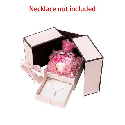 Rose Teddy Bear Delight Box - A Unique Expression of Love - Très Elite