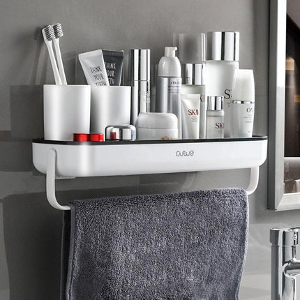 Rotating Towel and Organizer Rack - Space-Saving Solution for Kitchen and Bathroom