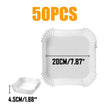 50Pcs 20cm Square W
