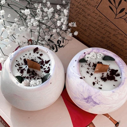 Round Silicone Molds for Creative Candle Jars and Stylish Plant Pots: Elevate Your Home Decor Projects - Très Elite