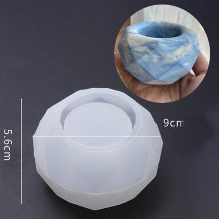 Round Silicone Molds for Creative Candle Jars and Stylish Plant Pots: Elevate Your Home Decor Projects - Très Elite