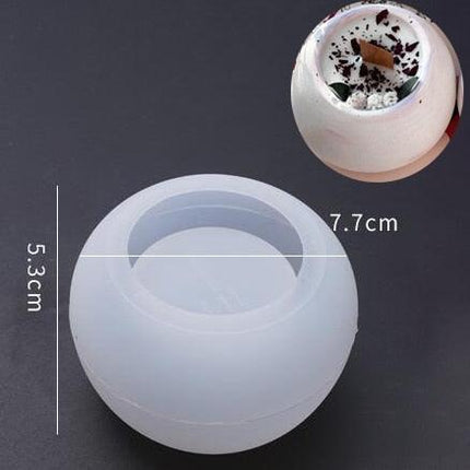 Round Silicone Molds for Creative Candle Jars and Stylish Plant Pots: Elevate Your Home Decor Projects - Très Elite