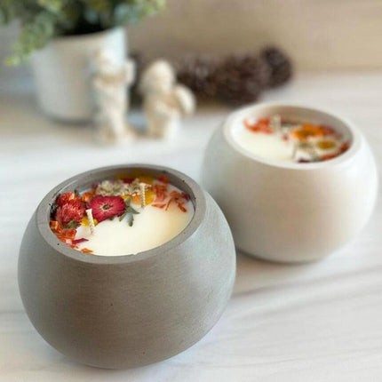Round Silicone Molds for Creative Candle Jars and Stylish Plant Pots: Elevate Your Home Decor Projects - Très Elite