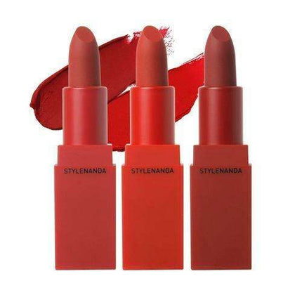 Ruby Gradient Lip Set - 3CE Red Recipe Matte Lip Color Collection.