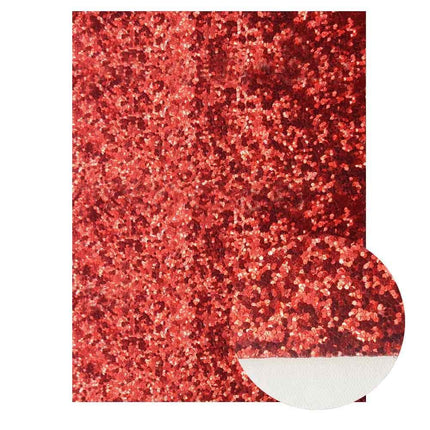 Ruby Radiance Faux Leather Crafting Set - Premium Quality for Stylish Creations - Très Elite