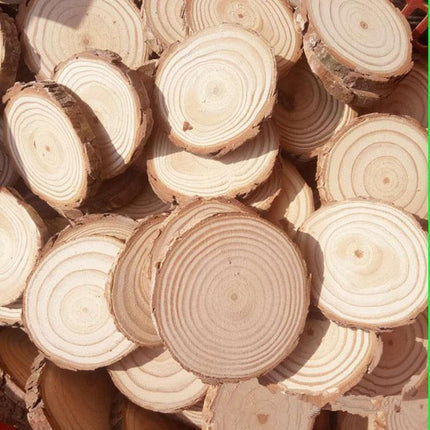 Rustic Elegance: Artisan Handmade Wooden Coasters for Stylish Dining..