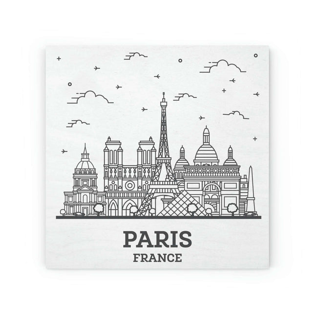 Rustic Parisian Forest Wall Art Collection