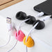 Silicone Cable Management Kit: Set of 5 Wire Organizers