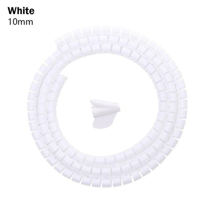 Cable Management Spiral Organizer for a Tidy Workspace