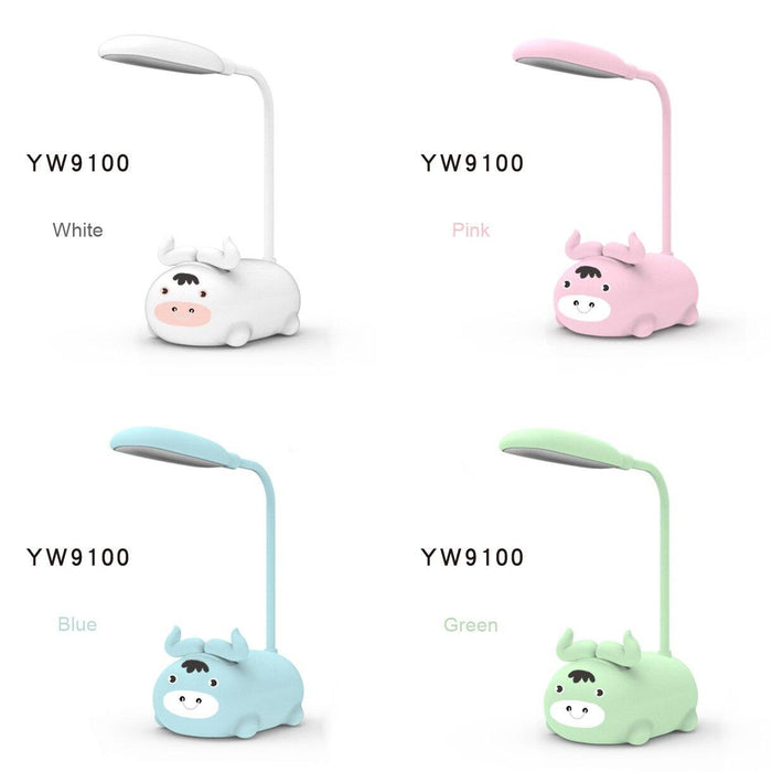 LED Cartoon Desk Lamp: Personalized Charging Gift for a Whimsical Workspace