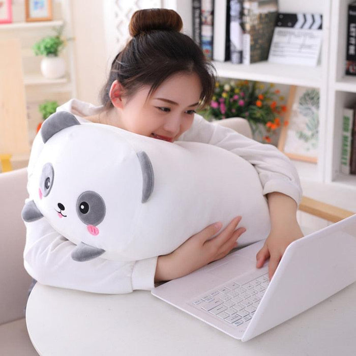 Snuggle Pals Cartoon Animal Pillow - Cozy Up with Cuteness