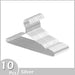 Aluminum Alloy Anti-Slip Clothes Hangers - Set of 10