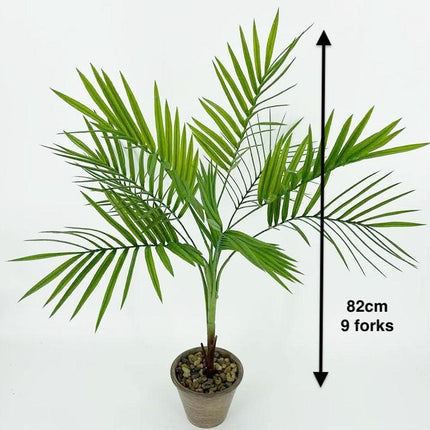 Exotic Paradise: Realistic Lifelike Artificial Palm Leaf Plants - Premium Collection