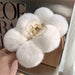 Luxe Rabbit Fur Shark Clip - Chic Hair Claw Accessory