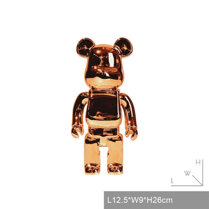 Chic Y2k Bearbrick 400 Collectible Figure - Artistic Home Accent for Stylish Interiors