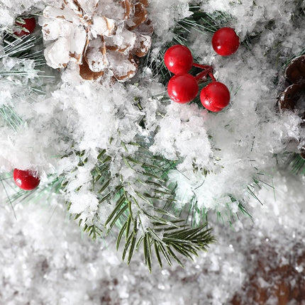 Create Your Own Winter Wonderland with Easy-to-Use DIY Artificial Snow Powder for Festive Decor