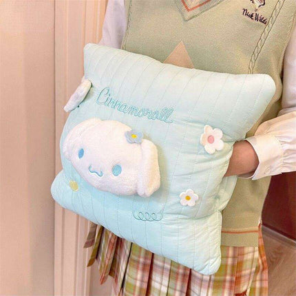 Charming My Melody & Kuromi Plush Cushions - Adorable Sanrio Home Decor Collection