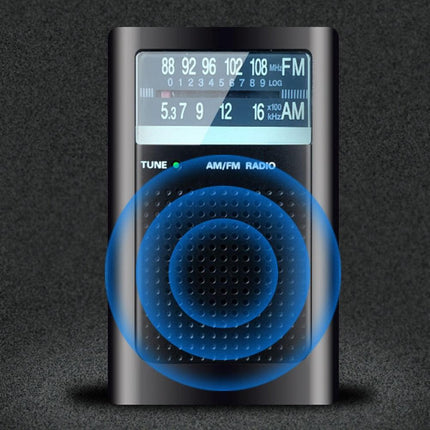 Seniors' Premium Sound AM/FM Radio with Headphone Connectivity