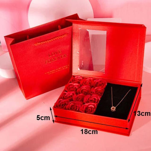 Eternal Blossom Box Set - Timeless Romantic Gesture for Special Celebrations