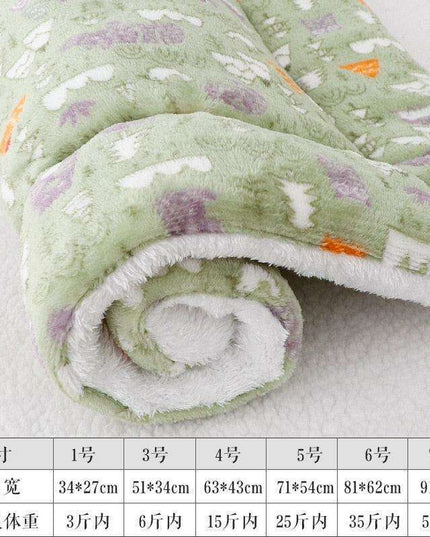 Plush Flannel Pet Bed for Ultimate Comfort for Dogs and Cats