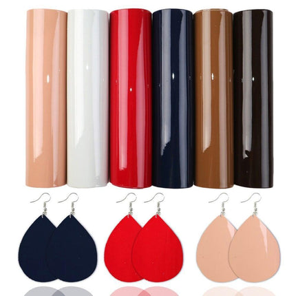 Sparkling Faux Leather DIY Craft Kit: Shimmering Fabric Collection for Creative Projects