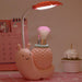 Whimsical LED Cartoon Desk Lamp: Personalized Charging Gift for a Creative Workspace