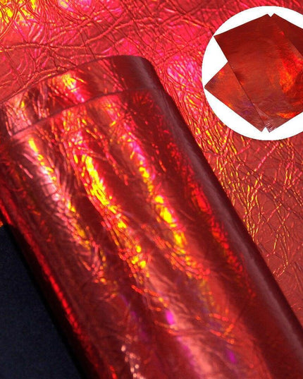 Glistening Creativity: Transform Your Projects with Burst Crack Faux Leather Sheets