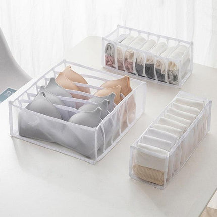 Nylon Closet Organization System with Enhanced Storage and Ventilation