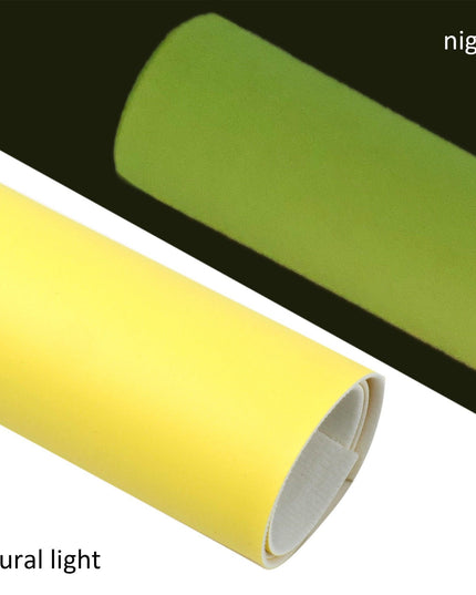 Luminous Faux Leather Craft Sheets for Eye-Catching DIY Designs