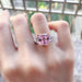 CC Pink Rings For Women Silver Color Zirconia Luxury Wedding Engagement Ring Cute Square Fine Jewelry Drop Shipping CC1665-0-Très Elite-4-Pink-Très Elite