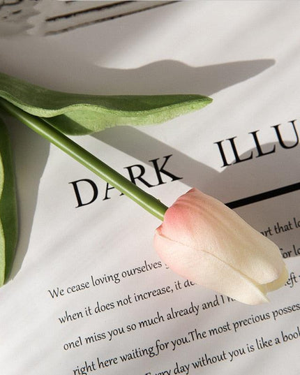 Lifelike 31-Piece Artificial Tulip Arrangement - Colorful Floral Centerpiece