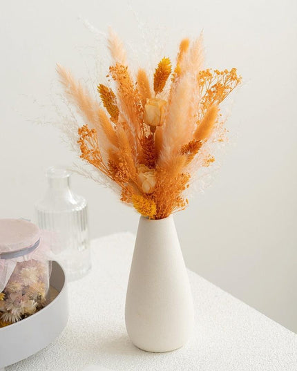 Charming Floral Bunny Tail Decor Ensemble