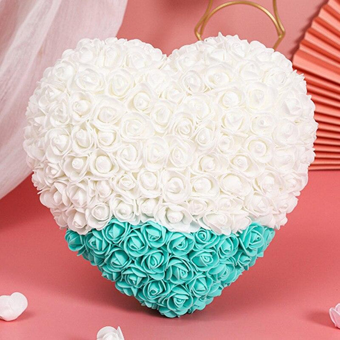 40cm Heart Roses Artificial Flowers Home Wedding Festival Wedding Decoration Gifts Valentine&#39;s Romantic Artificial Rose Floral