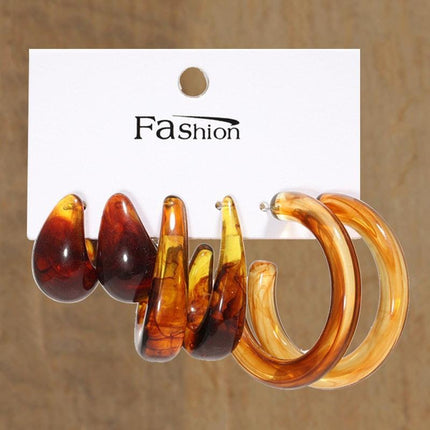 Playful Creatures Earring Set - A Fun Twist for Your Style