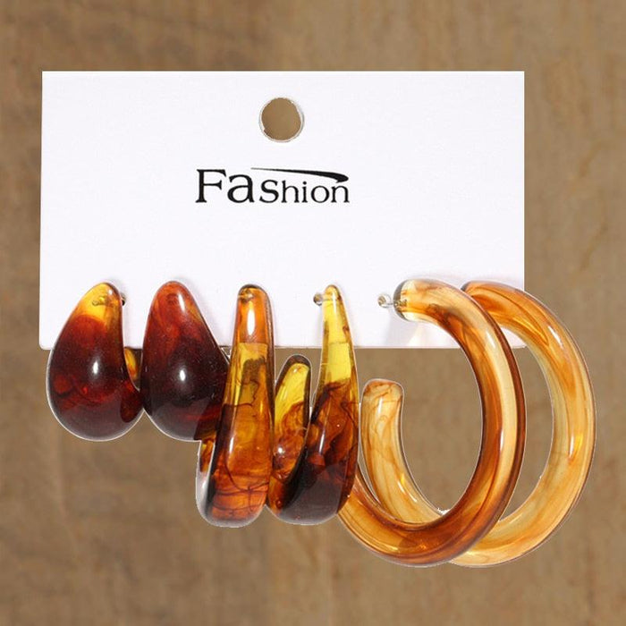 Playful Creatures Earring Set - A Fun Twist for Your Style