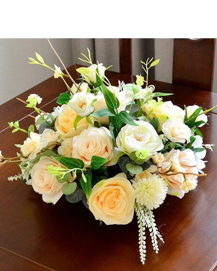 Sophisticated Round Floral Arrangement for Celebratory Events