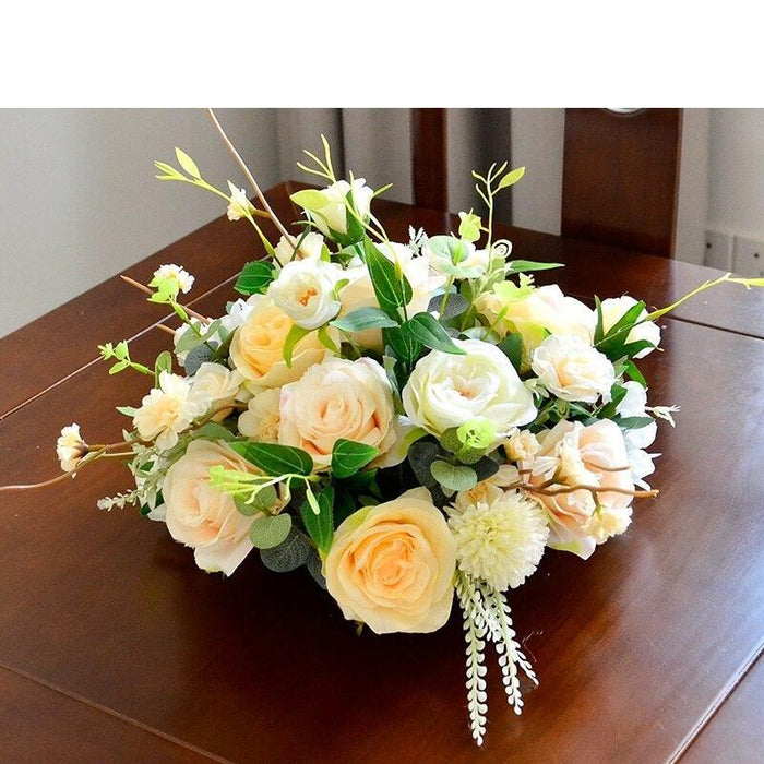 Circular Floral Table Decor for Events