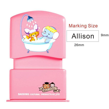 Personalized Fabric Label Stamp - Effortlessly Mark Your Garments with Style