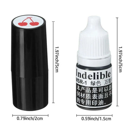 Personalized Luxury Golf Ball Ink Stamping Kit - Elevate Your Game with Style