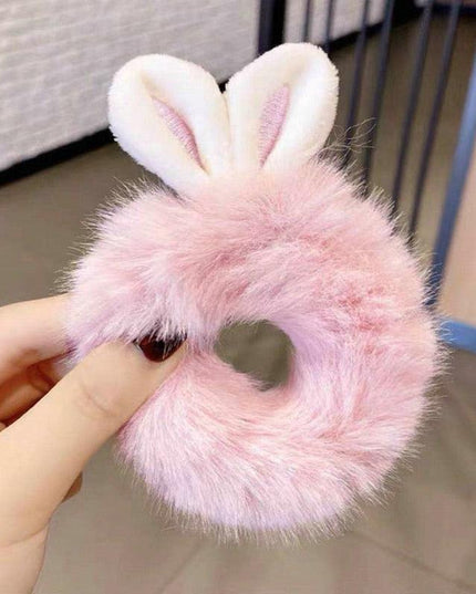 Playful Cartoon Animal Hair Scrunchies - Fun and Functional Hair Accessories for Women