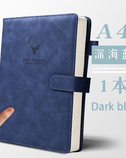 Luxurious A5 Leather-bound Journal: 200 Pages for Creative Expression