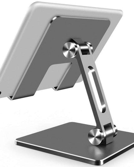 Adjustable Ergonomic Metal Stand for Phones and Tablets - Optimize Your Device Interaction