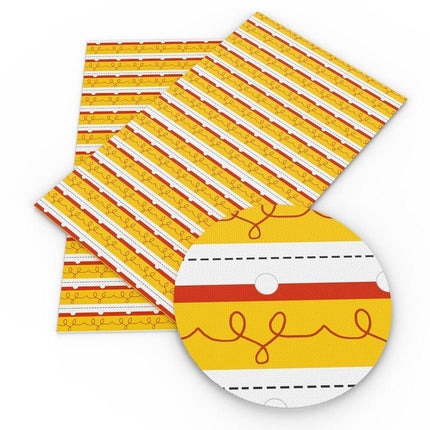 Premium Cartoon-Themed Faux Leather Crafting Kit with Waterproof PVC - Artisan's Treasures