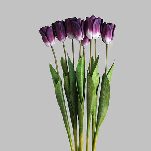 Realistic 3D Real Touch Tulip Silk Flower - Ideal for Home Decor and Wedding DIY