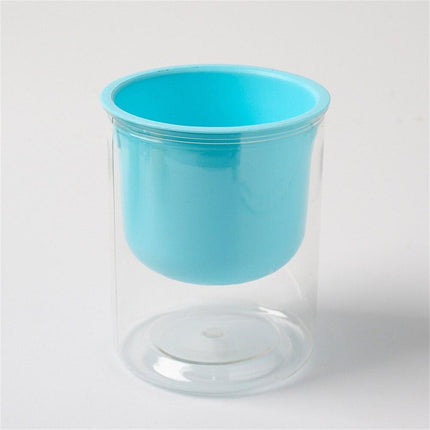 Smart Self-Watering Indoor Planter Pot - Eco-Friendly PET Construction