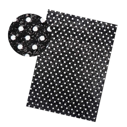 Iridescent Rainbow Glitter Vinyl Crafting Roll - Creative Shimmer Kit