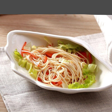 Opulent Clam Shell Ceramic Tableware Collection