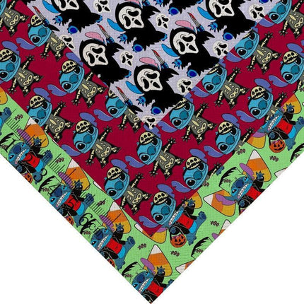 Hauntingly Fun Halloween Leather Craft Set - DIY Cartoon Vinyl for A4 Projects